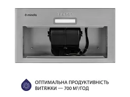 Витяжка Minola HBI 5214 I 700 LED - мініатюра 7