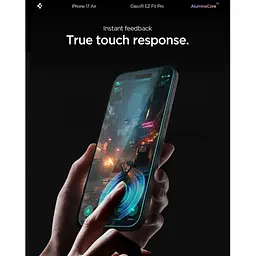 Скло захисне Spigen Glas.tR EZ Fit Pro HD iPhone 17 Air (AGL09870) - мініатюра 6