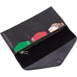 Шкіряний гаманець Grande Pelle 20х10.5х0.5 см acs0032247 - мініатюра 8