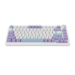 Клавіатура Ajazz AK820 Max HE RGB White Purple (AK820MAX-HEMS-HS) - мініатюра 3