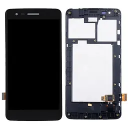 Дисплей LG X240 K8 2017 Dual Sim чорний, PRC, з рамкою