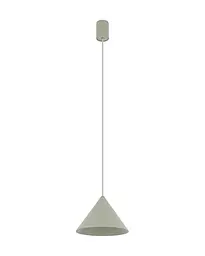 Підвісний світильник, люстра Nowodvorski 11488 Zenith S GU10 1x20W IP20 Сіро-зелений