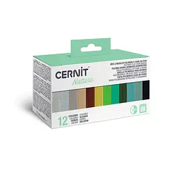 Набір пластики Nature Colours 12х25г Cernit - мініатюра 3