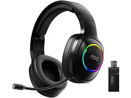 Навушники з мікрофоном AOC ACG2502BK RGB Black