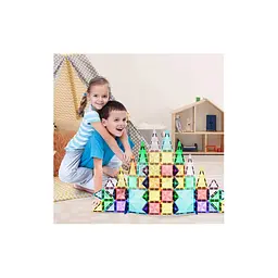Конструктор Picasso магнітний Tiles Mini Diamond Series Set 60 деталей (817338022303) - мініатюра 4