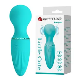 Вібратор Pretty Love Dwayne Little Cute 12 см (бірюзовий) - мініатюра 11