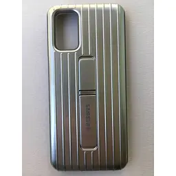 Чохол оригінальний Samsung для Galaxy S20 Plus Official Protective Rugged Standing Cover Silver - мініатюра 6