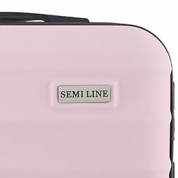 Валіза Semi Line 20 дюймів (S) дюймів (S) Pink Cream (T5632-1) - мініатюра 8