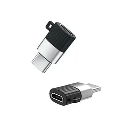 Перехідник XO NB149A Micro to Type-C connector Чорний