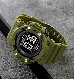 Годинник чоловічий спортивний наручний Skmei 2195 (Зелений) - мініатюра 4