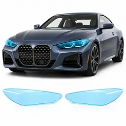 Антигравійна захисна бронеплівка за лекалами для BMW 4 Series G22 2020-2024 - оптика (фари та ПТФ)