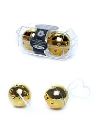 Вагінальні кульки Duo-Balls Gold 3.5 см золоті