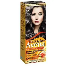 Крем-фарба AVENA Shine Color 723 Попелястий шатен