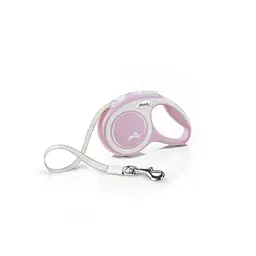 Рулетка Flexi New Comfort для собак стрічка розмір XS 3 м рожева