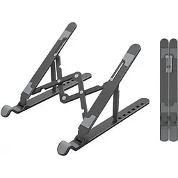 Підставка до ноутбука Orico 11-17, 7 position (15°-45°) plastic black (HS081836) - мініатюра 3