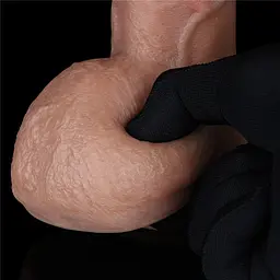 Фалоімітатор Dual Layered Silicone Nature Cock 9'' 23.5 см коричневий - мініатюра 11