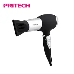 Фен для волосся Pritech LD-6071 багатофункціональний з насадками 2000 Вт сірий (LD-6071) - мініатюра 6