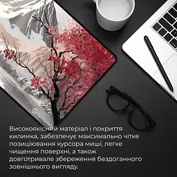 Килимок для мишки GamePro Speed/Control Gray-Pink (MP275JS) - мініатюра 8