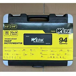Набір інструментів Werk професiйний 1/2" i 1/4" 94 одиниці (128454) - мініатюра 2