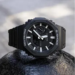 Чоловічий годинник Casio GA-2100-1A Чорний ( AT1141-0071 ) - мініатюра 5