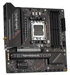 Материнська плата Maxsun Terminator B850M DARK WIFI (MS-Terminator B850M DARK WIFI) (Socket AM5, AMD B850, Micro-ATX) - мініатюра 2