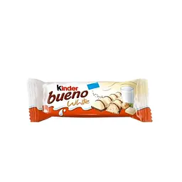 Упаковка шоколадних батончиків Kinder Bueno White 43 г х 30 шт - мініатюра 2