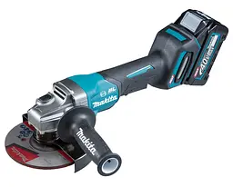 Шліфмашина кутова акумуляторна Makita GA036GZ (150 мм, 8500 об/хв, BL, AFT, XGT, без акумуляторів та зарядного пристрою) - мініатюра 2