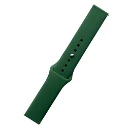 Універсальний ремінець Silicone Band для Xiaomi Amazfit Bip 20mm Army Green [61029]
