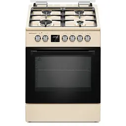 Плита газоелектрична Grunhelm FD661234BE Бежева