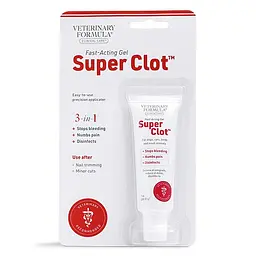 Гель Veterinary Formula Clinical Care Super Clot Супер Клот кровоспинний, знеболювальний, дезінфекційний засіб 28 г (01805)