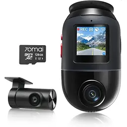 Відеореєстратор для авто 70mai X800-2 Omni + RC14 Rear Camera Set (комплект з 2 камерами)