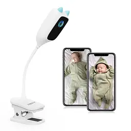Цифрова відеоняня 3Мп Full HD Xiaovv C1 Plus - двосторонній зв'язок нічне бачення датчик руху