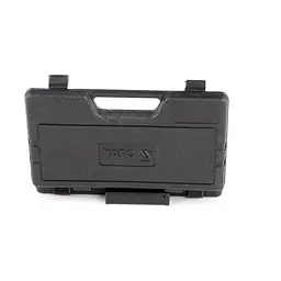 Набір головок торцевих Yato з насадками HEX квадрат 1/2"-1/4" HEX 3-12 мм 18 шт. з кейсом (YT-7752) - мініатюра 4