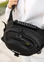 Жіноча сумка через плече бананка Sambag Flex Pro 30 × 17 × 15 см (85451128) - мініатюра 7