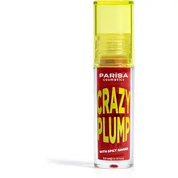 Блиск- плампер для губ Parisa Lipgloss Crazy Plump відтінок №106 Iconic red  - мініатюра 3