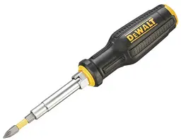 Викрутки FULL FIT 6 Way, з бітами 2 шт, руків'я двокомпонентне, 75мм DeWALT hoz0014172 - мініатюра 2
