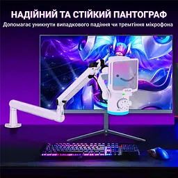 Мікрофон Fifine USB (TAM6W) - мініатюра 8