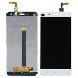 Дисплей для Xiaomi Mi4 з білим тачскрином
