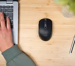 Комп'ютерна миша Trust OZZA compact BT/WL/USB-A чорний teh0013968 - мініатюра 2