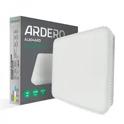 Свiтильник свiтлодiодний Ardero AL804ARD накладний 48W 5000K (80183) - мініатюра 2