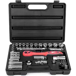 Набір інструментів Intertool ET-6039 39шт [85177] - мініатюра 3