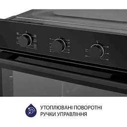 Духова шафа Minola EO 675 Чорне скло - мініатюра 5