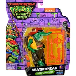 Ігрова фігурка TMNT Черепашки-ніндзя Movie III Лезерхед, 11,5 см (83294) - мініатюра 5