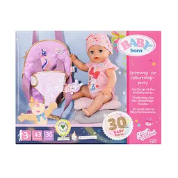 Рюкзак-кенгуру для ляльки Baby Born День Народження Прогулянка (831113) - мініатюра 10