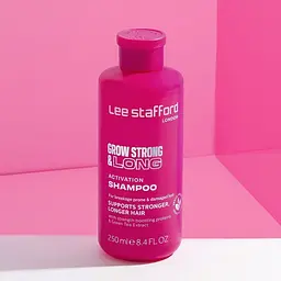 Шампунь-активатор росту волосся Grow Strong & Long Activation Shampoo Lee Stafford 250 мл - мініатюра 3