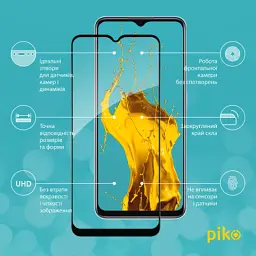 Скло захисне Piko Full Glue Realme V20 Black (1283126559457) - мініатюра 2