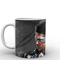 Кухоль GeekLand Каратель Punisher фан арт PS.02.013 330 мл білий - мініатюра 2