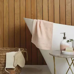 Рушник Karaca Home - Diele pudra пудровий 50x90 - мініатюра 5