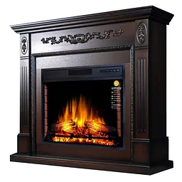 Камінокомплект ArtiFlame SOHO AF28S МАХАГОН КОРИЧНЕВИЙ АНТИК - мініатюра 2
