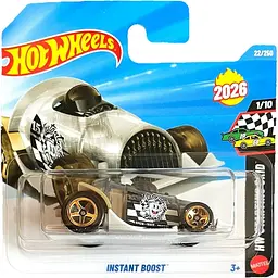 Базова машинка Hot Wheels HW Starting Grid Instant Boost срібляста (5785) JJK73-N521